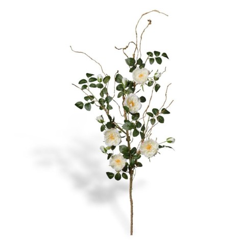 RAMO ROSA INGLESE CM125 CON RAMETTI BIANCO